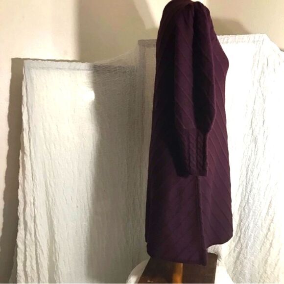 Eliza J Plum Sweater Dress Size M - Picture 2 of 13